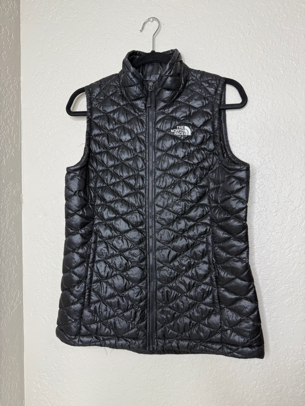 The North Face Black Quilted Women's Vest